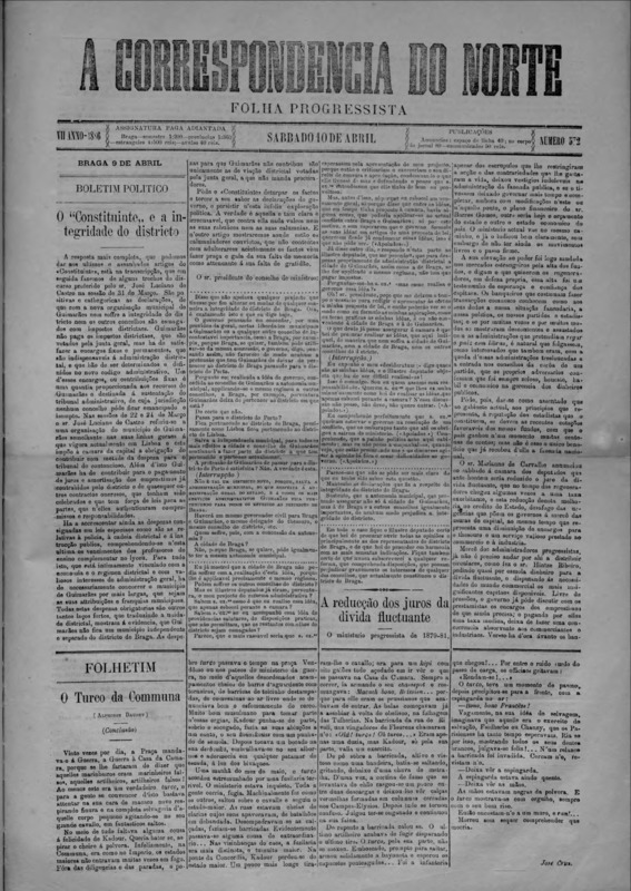 Correspndência do Norte (A)