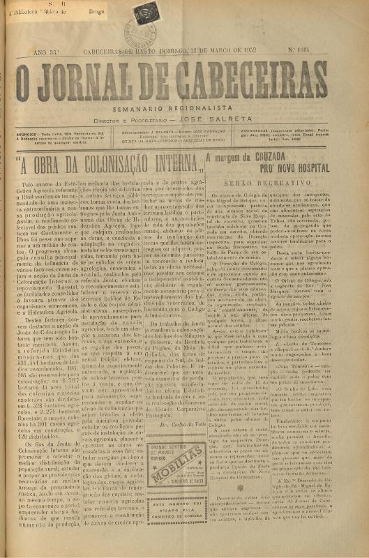 Jornal de Cabeceiras (O)