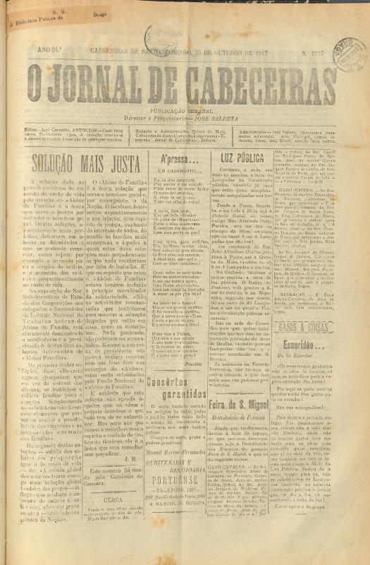 Jornal de Cabeceiras (O)