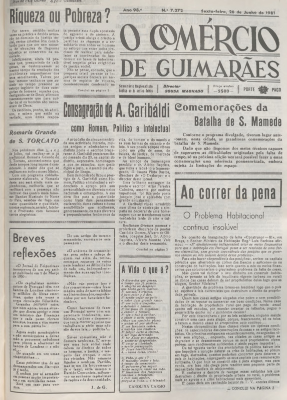 Comércio de Guimarães (O)