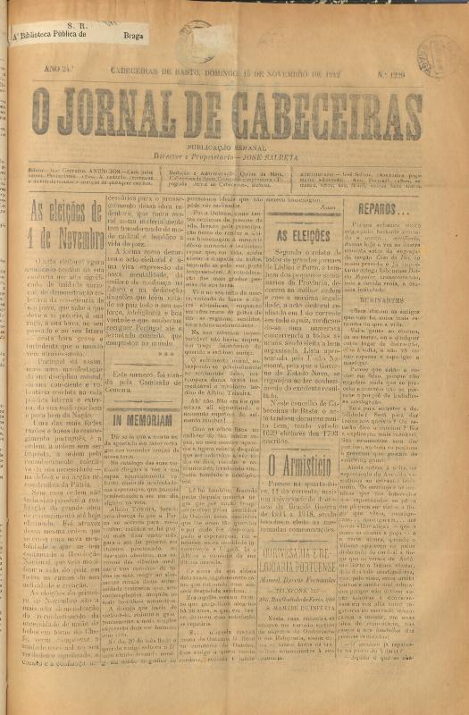 Jornal de Cabeceiras (O)