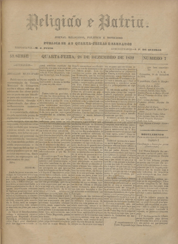 Religião e Pátria