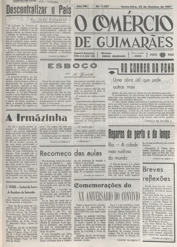 Comércio de Guimarães (O)