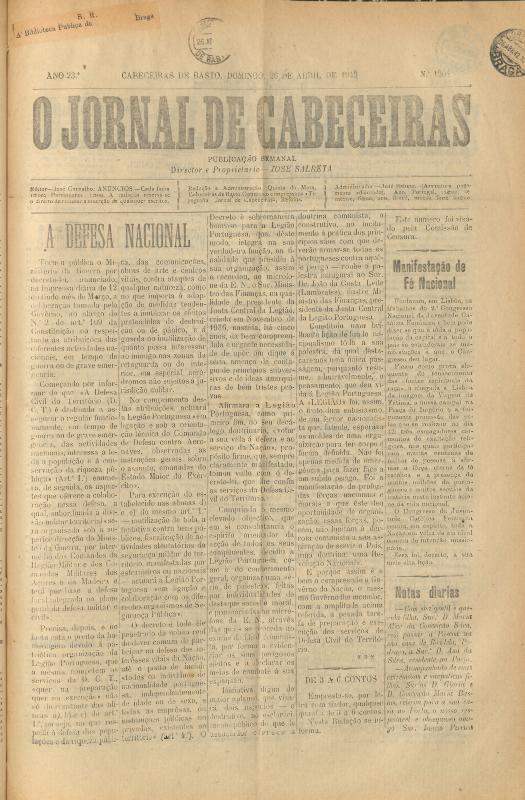 Jornal de Cabeceiras (O)
