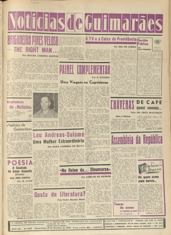 Notícias de Guimarães