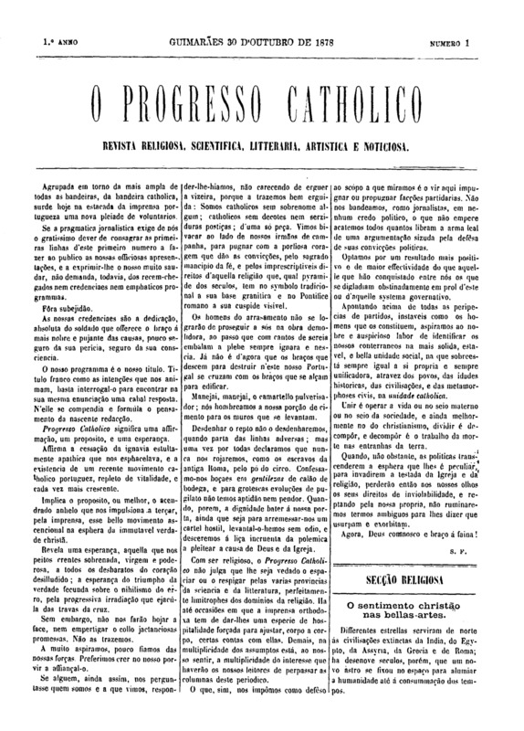 O Progresso Católico