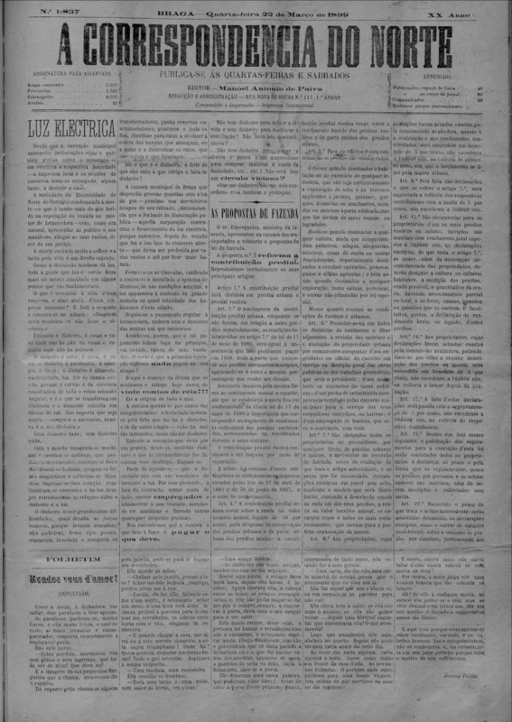 Correspndência do Norte (A)