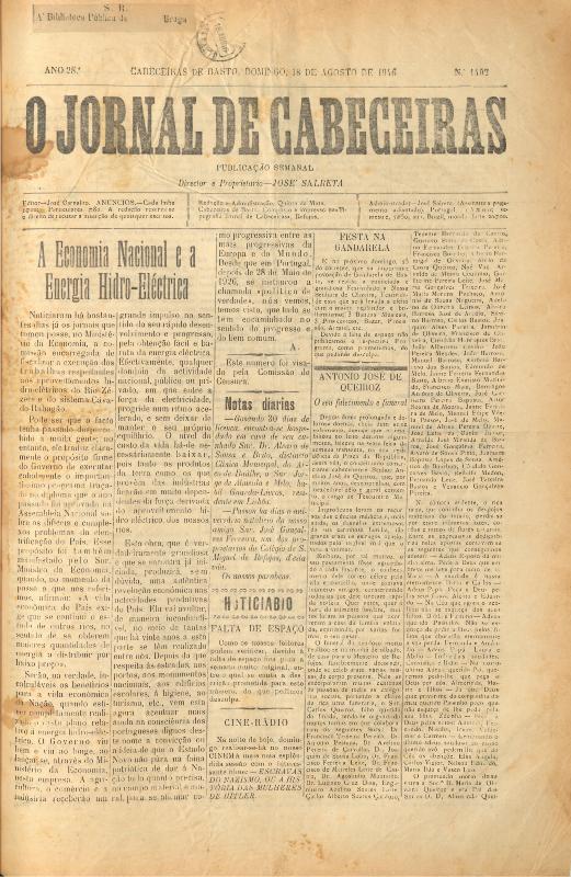 Jornal de Cabeceiras (O)