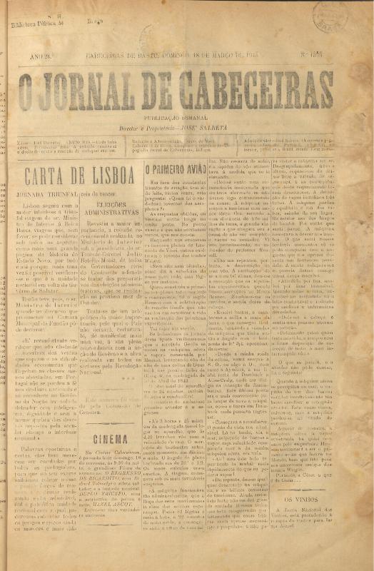 Jornal de Cabeceiras (O)