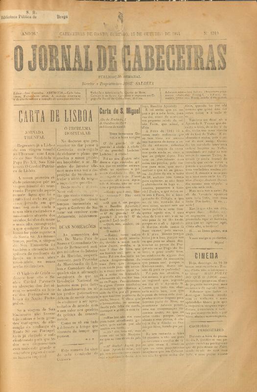 Jornal de Cabeceiras (O)