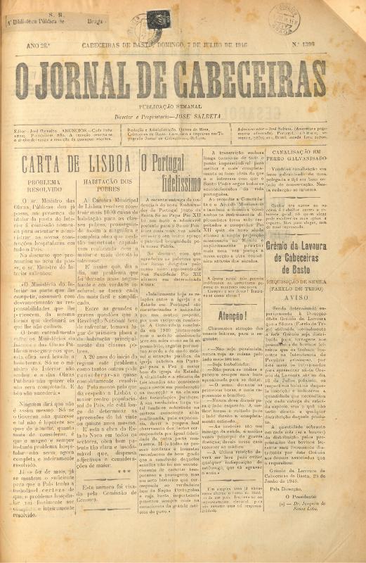 Jornal de Cabeceiras (O)