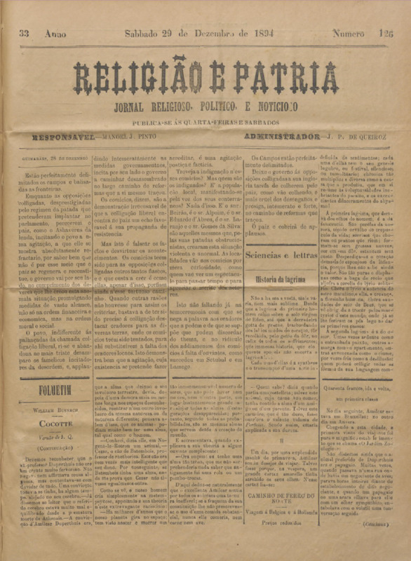Religião e Pátria