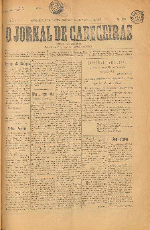 Jornal de Cabeceiras (O)