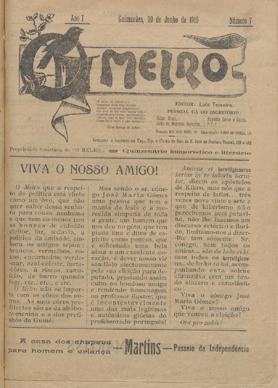 Melro (O)