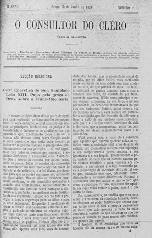 Consultor do Clero (O)