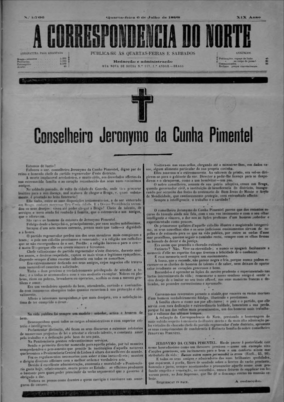 Correspndência do Norte (A)