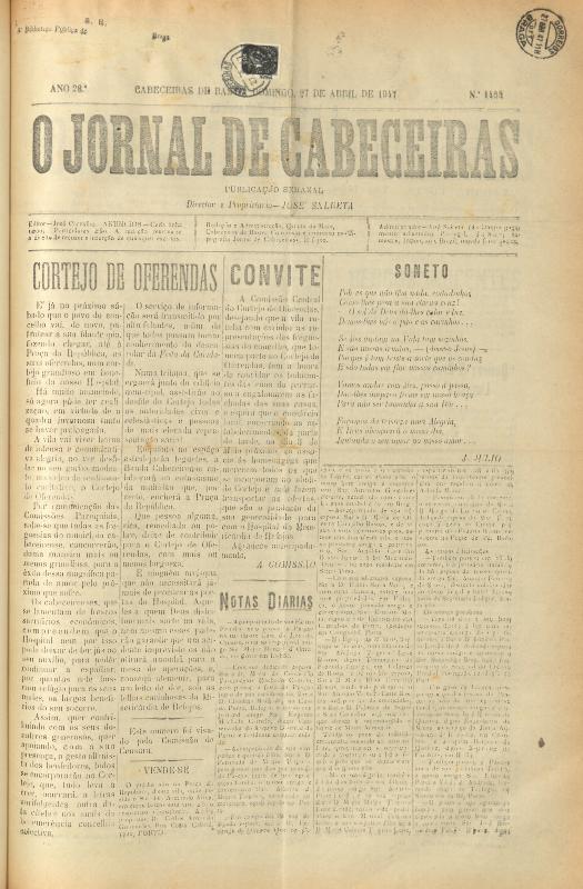 Jornal de Cabeceiras (O)