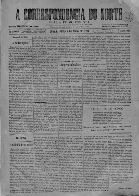 Correspndência do Norte (A)