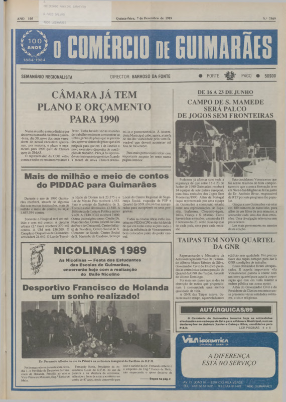 Comércio de Guimarães (O)