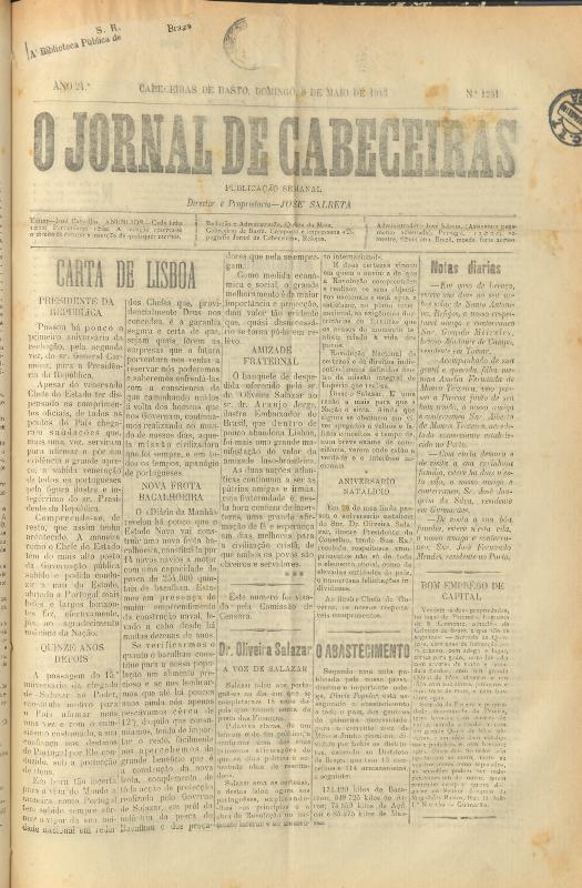 Jornal de Cabeceiras (O)