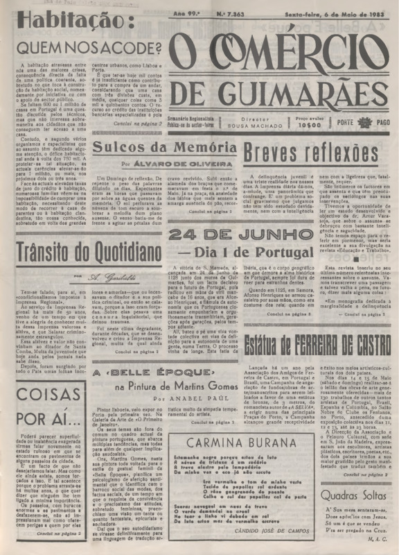 Comércio de Guimarães (O)