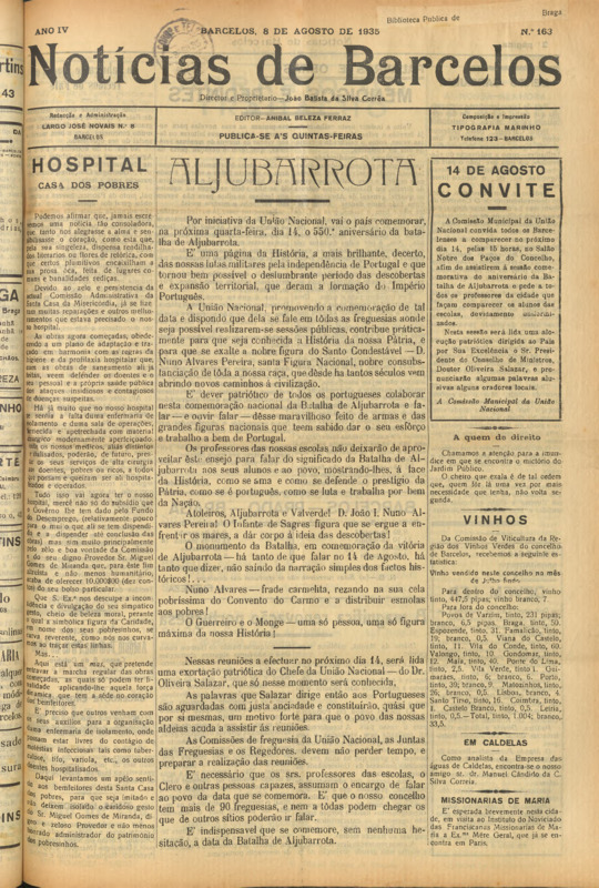 Notícias de Barcelos