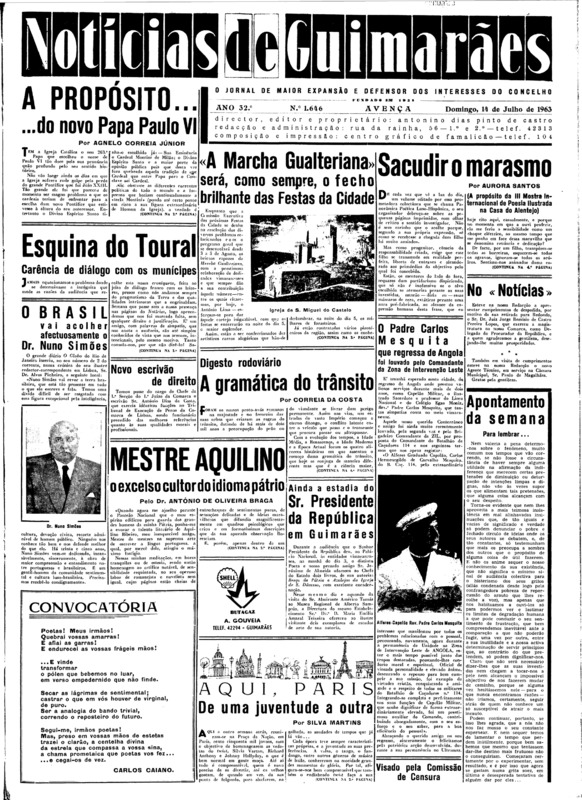 Notícias de Guimarães