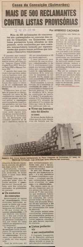 Jornal de Notícias -11/11/1984