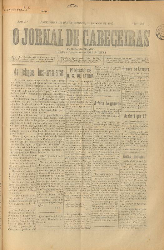 Jornal de Cabeceiras (O)