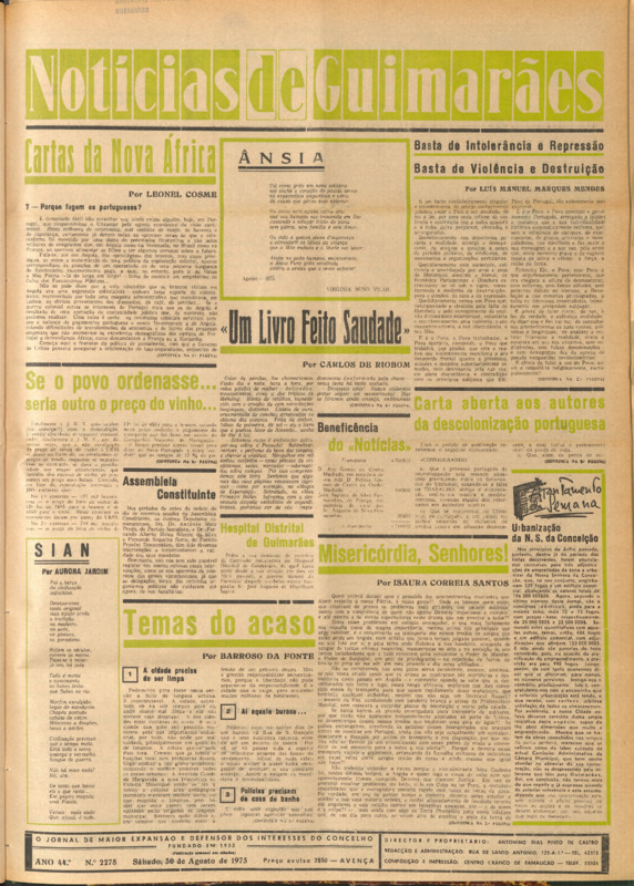 Notícias de Guimarães