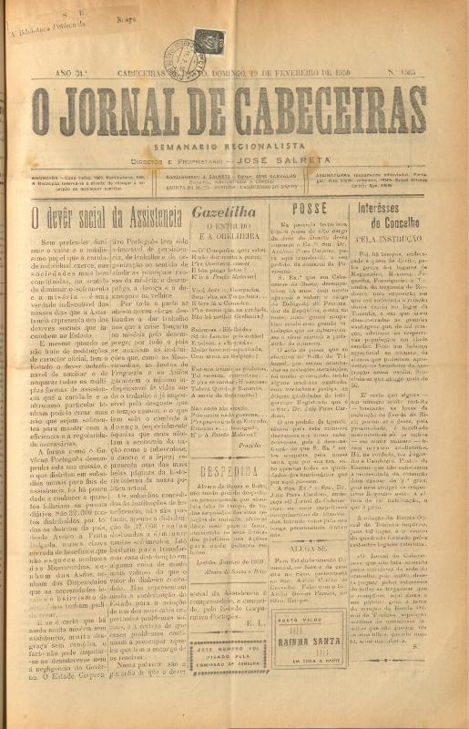 Jornal de Cabeceiras (O)