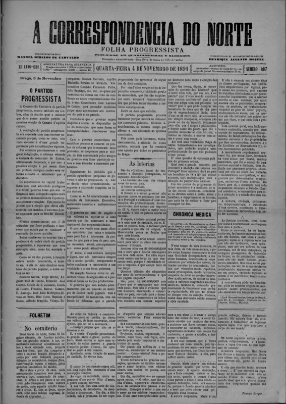 Correspndência do Norte (A)
