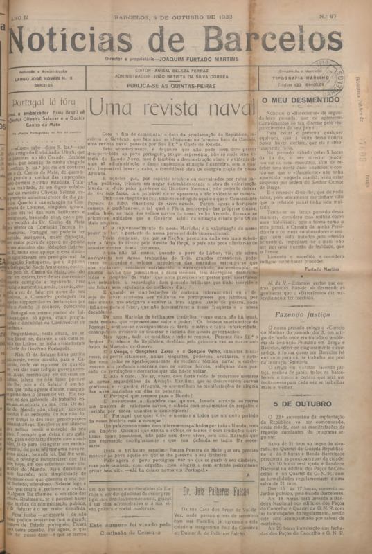 Notícias de Barcelos