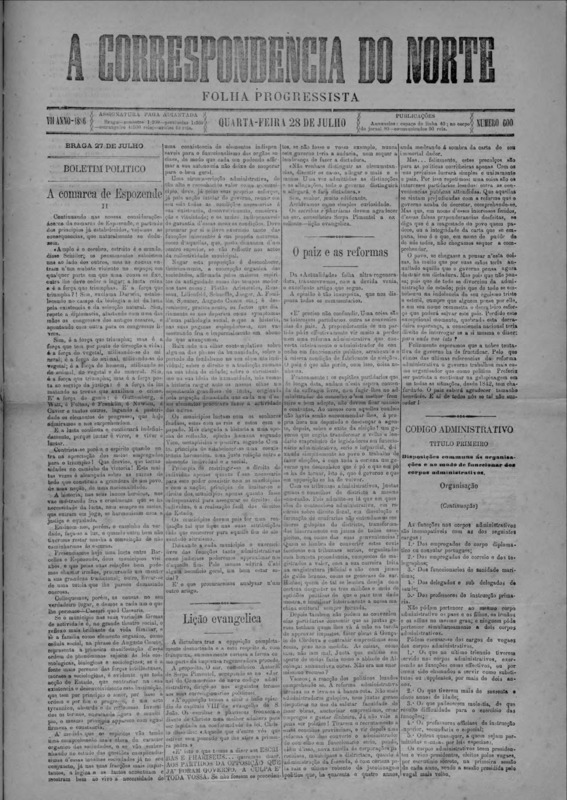 Correspndência do Norte (A)