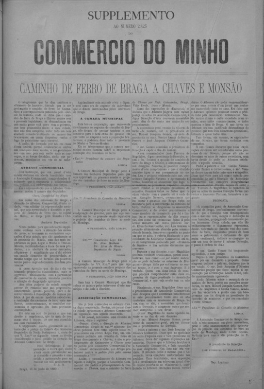 Comércio do Minho (O)