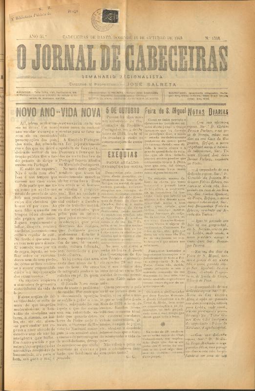 Jornal de Cabeceiras (O)