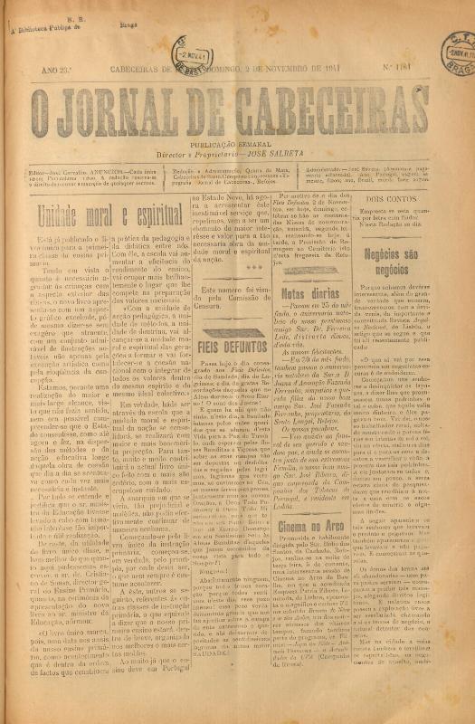 Jornal de Cabeceiras (O)