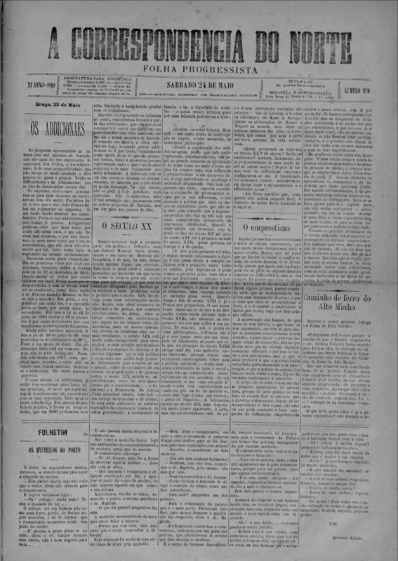 Correspndência do Norte (A)