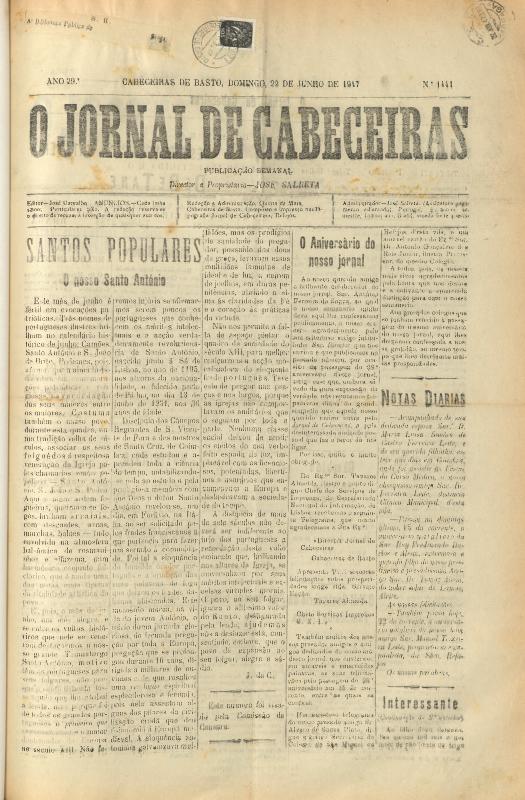 Jornal de Cabeceiras (O)