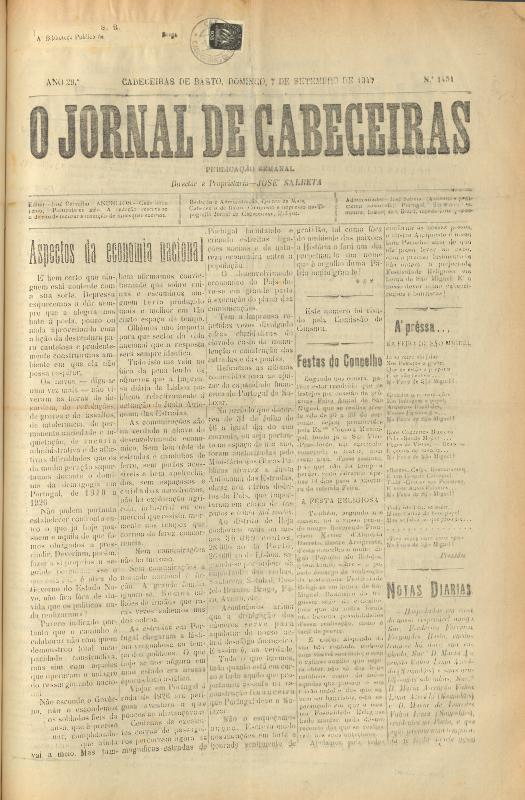 Jornal de Cabeceiras (O)