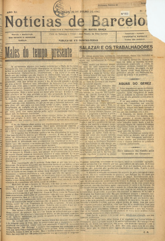 Notícias de Barcelos
