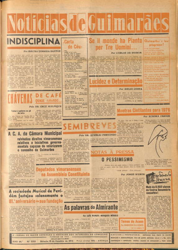 Notícias de Guimarães