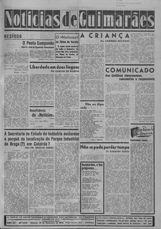 Notícias de Guimarães