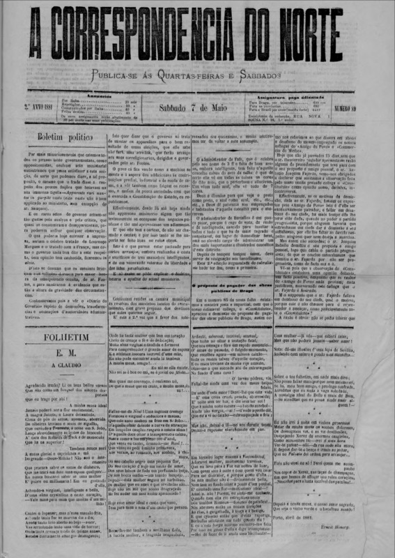 Correspndência do Norte (A)