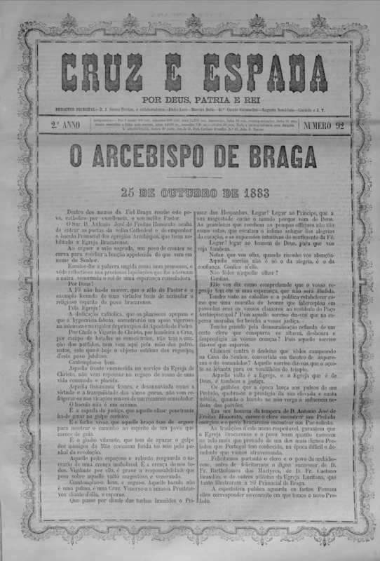 Cruz e a Espada (A)