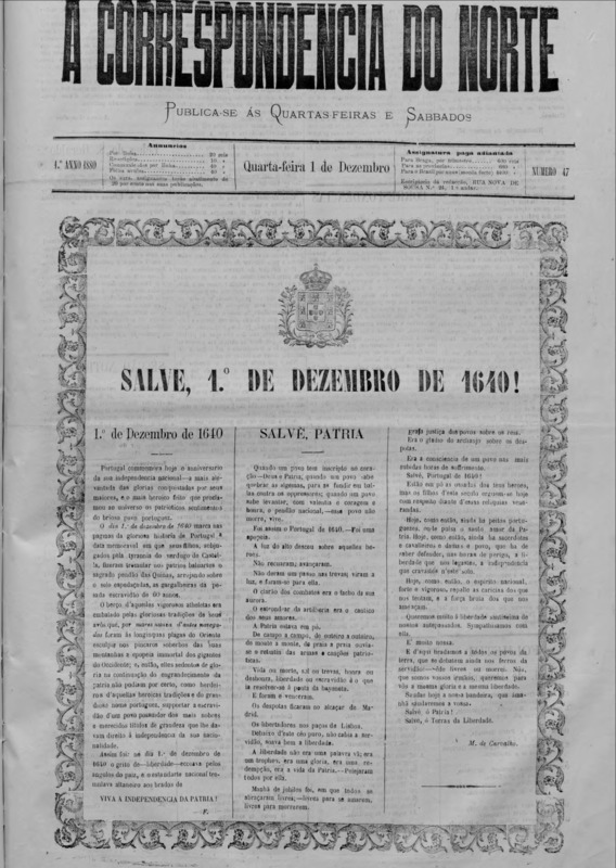 Correspndência do Norte (A)