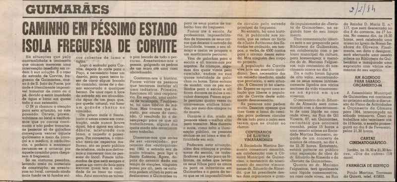 Jornal de Notícias -02/02/1984