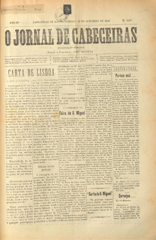 Jornal de Cabeceiras (O)