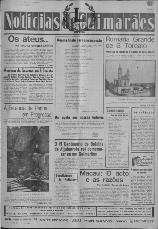 Notícias de Guimarães