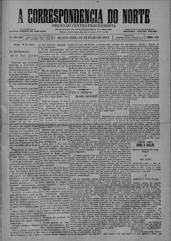 Correspndência do Norte (A)